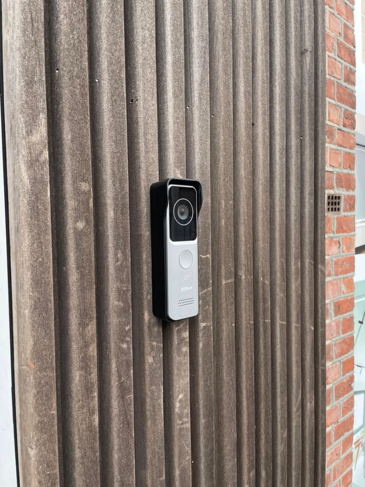 Dahua videofoon installatie